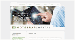 Desktop Screenshot of bootstrap-capital.com